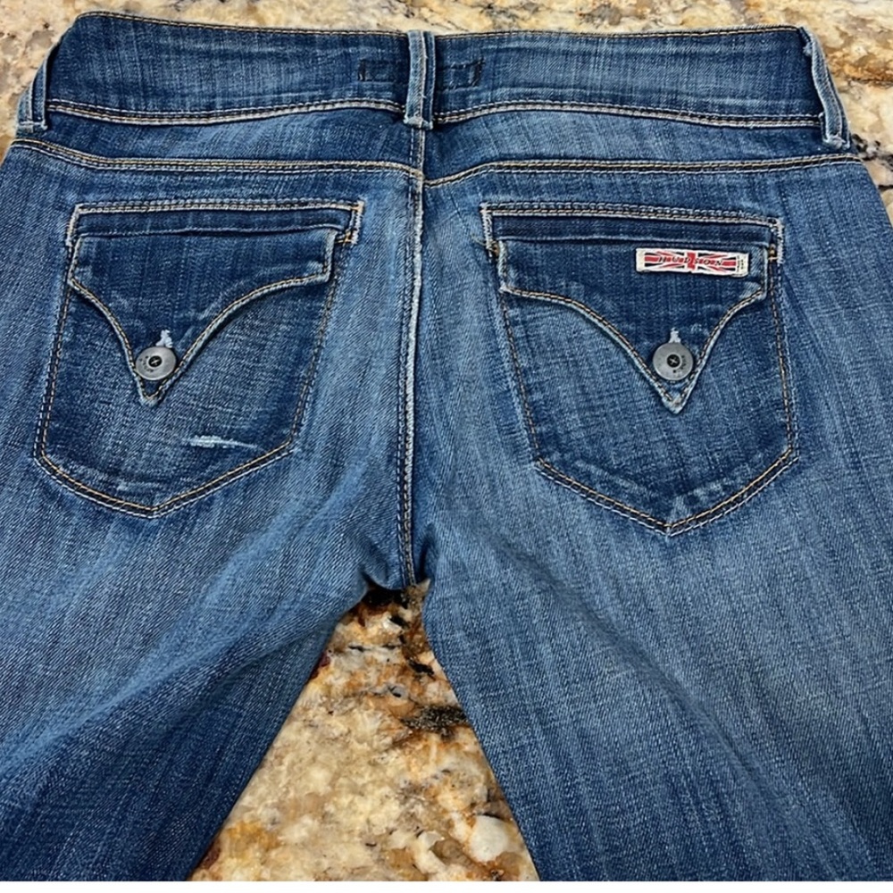 Hudson Women's Blue Flared Jeans in size 26